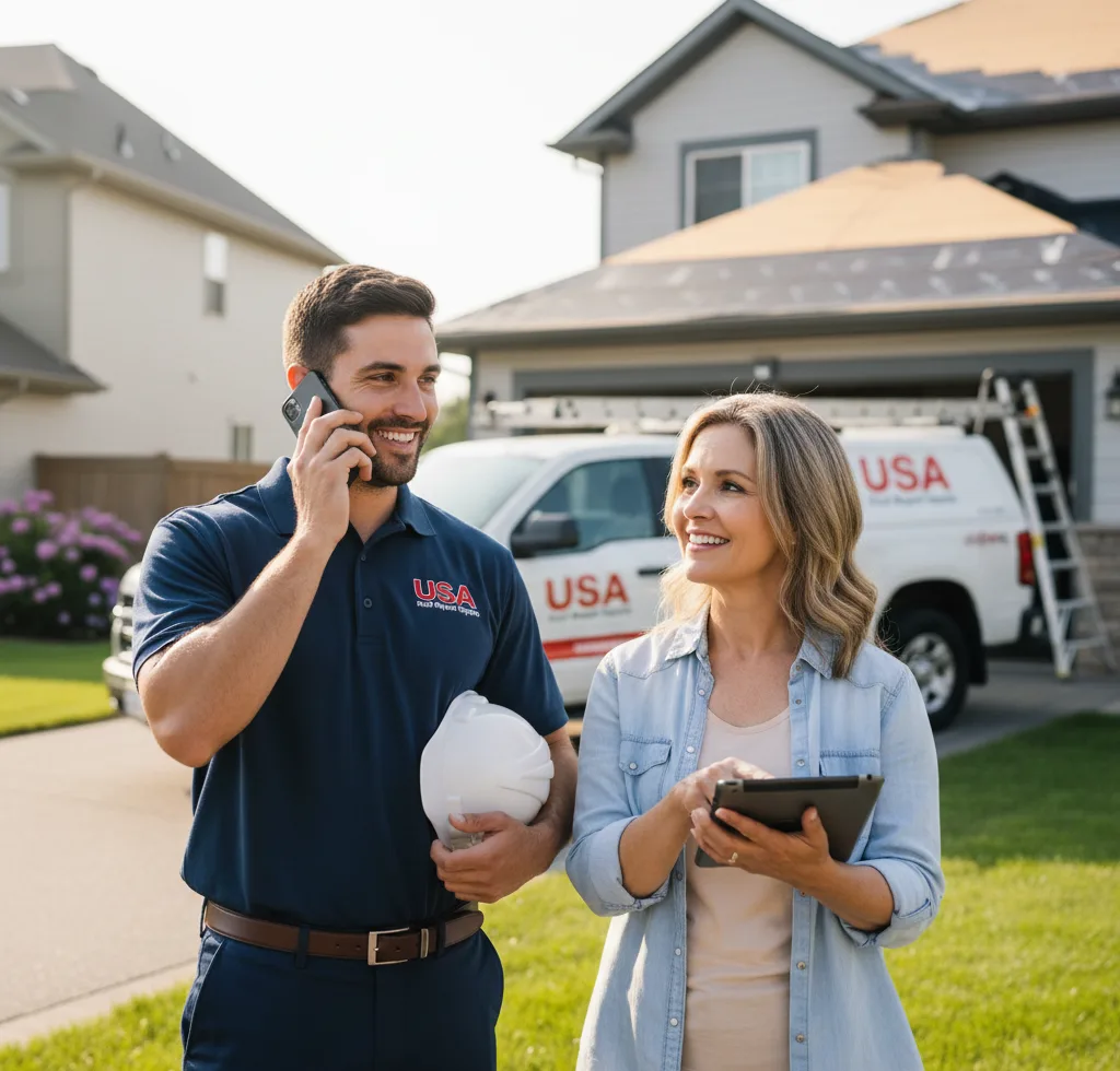 USA Roof Repair Experts customer support in Wise